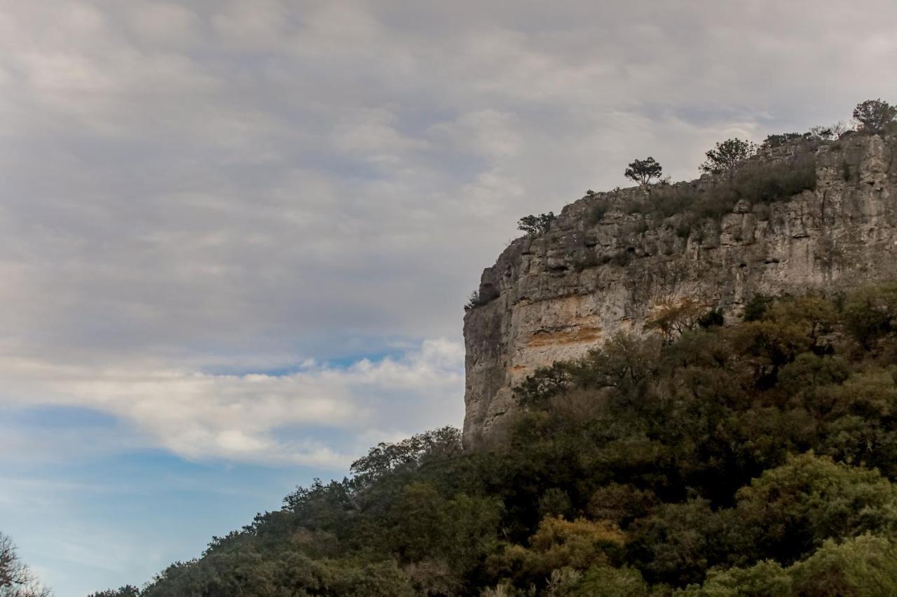 Seven Bluff Cabins Concan Eksteriør billede