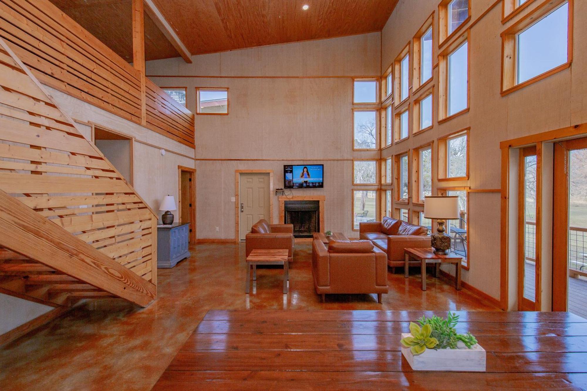 Seven Bluff Cabins Concan Eksteriør billede