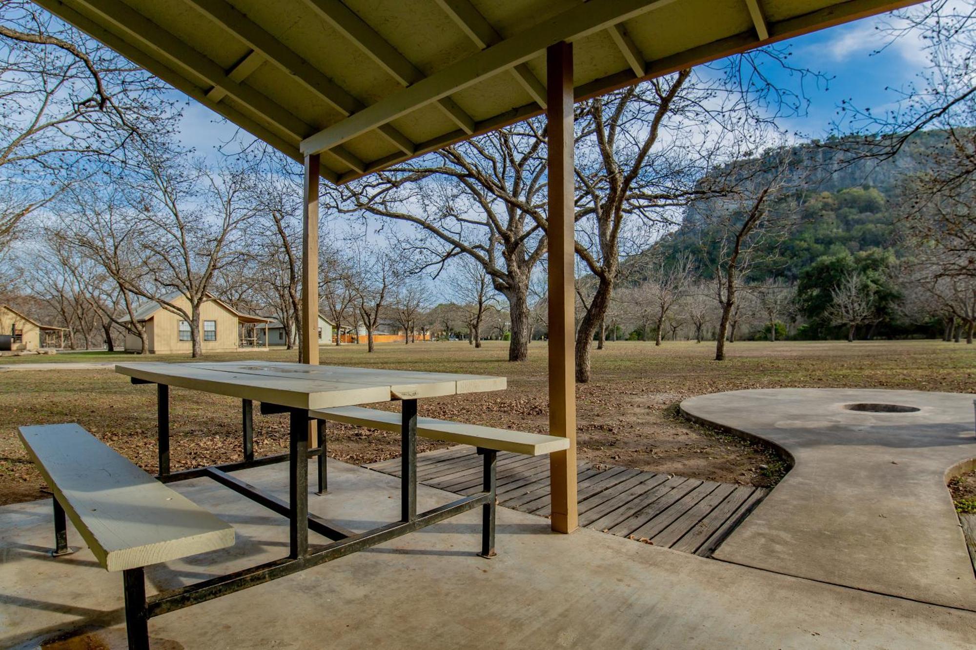 Seven Bluff Cabins Concan Eksteriør billede