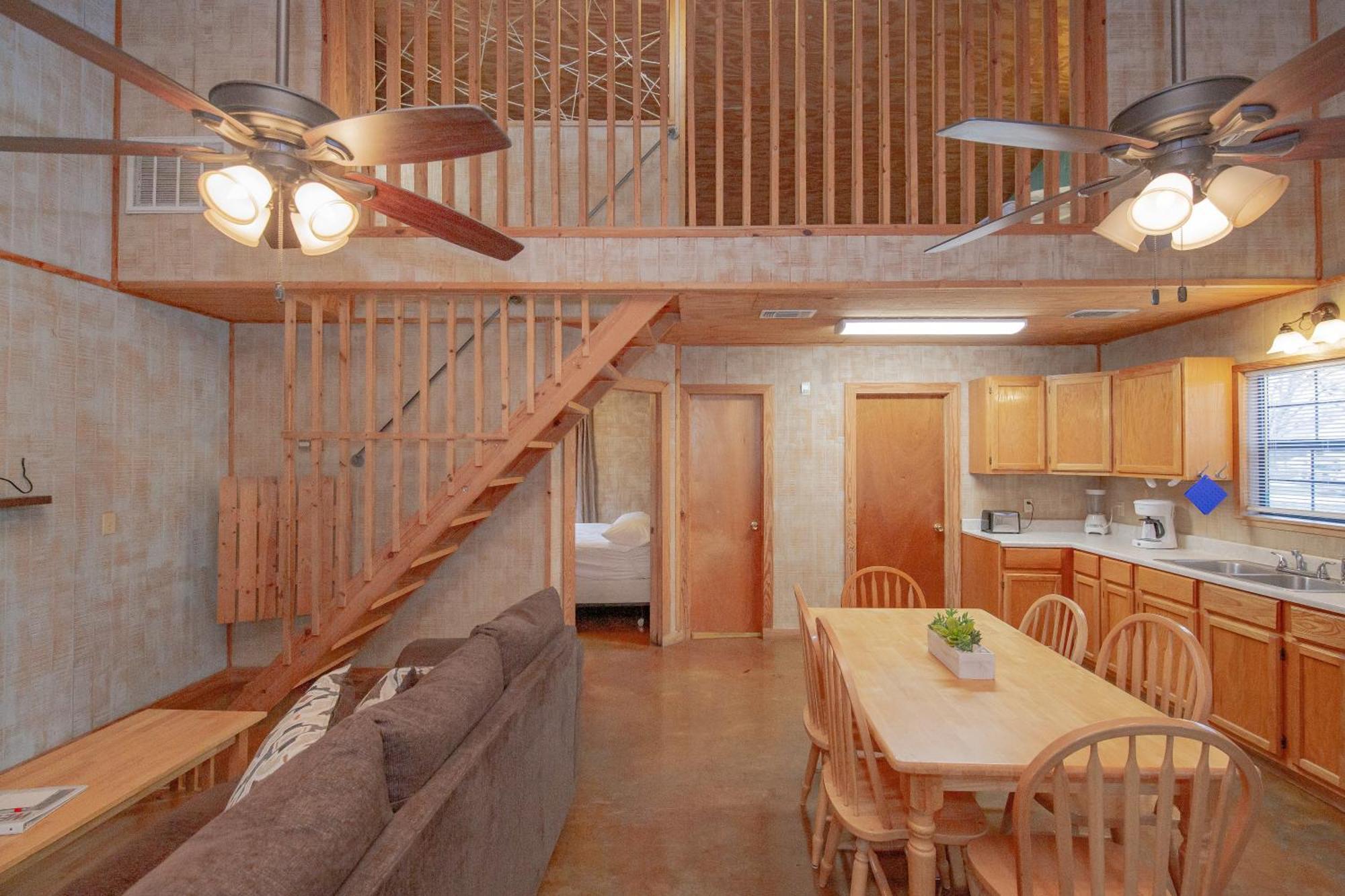 Seven Bluff Cabins Concan Eksteriør billede