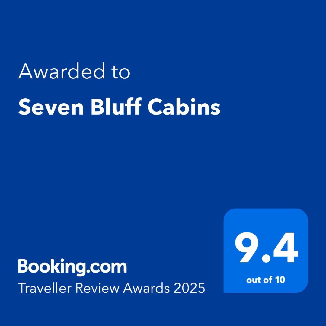 Seven Bluff Cabins Concan Eksteriør billede